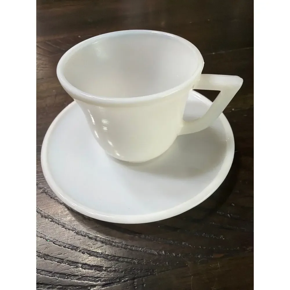 Fire King vintage white